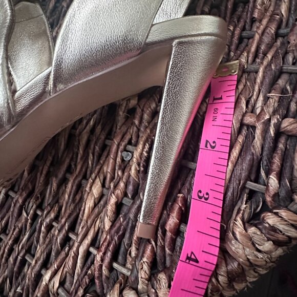 Gold Vince Camuto Strappy Heel - Picture 7 of 7